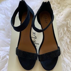 Style & Co Navy Evening Sandler…NIB